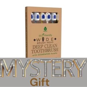 🆕🎁Eco-Friendly Cedar Toothbrushes 6-Pack